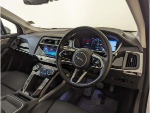 jaguar ipace 2019 interior photos steering wheel and dashboard